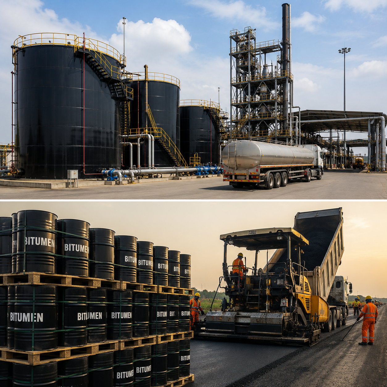 Bitumen — road-grade and industrial